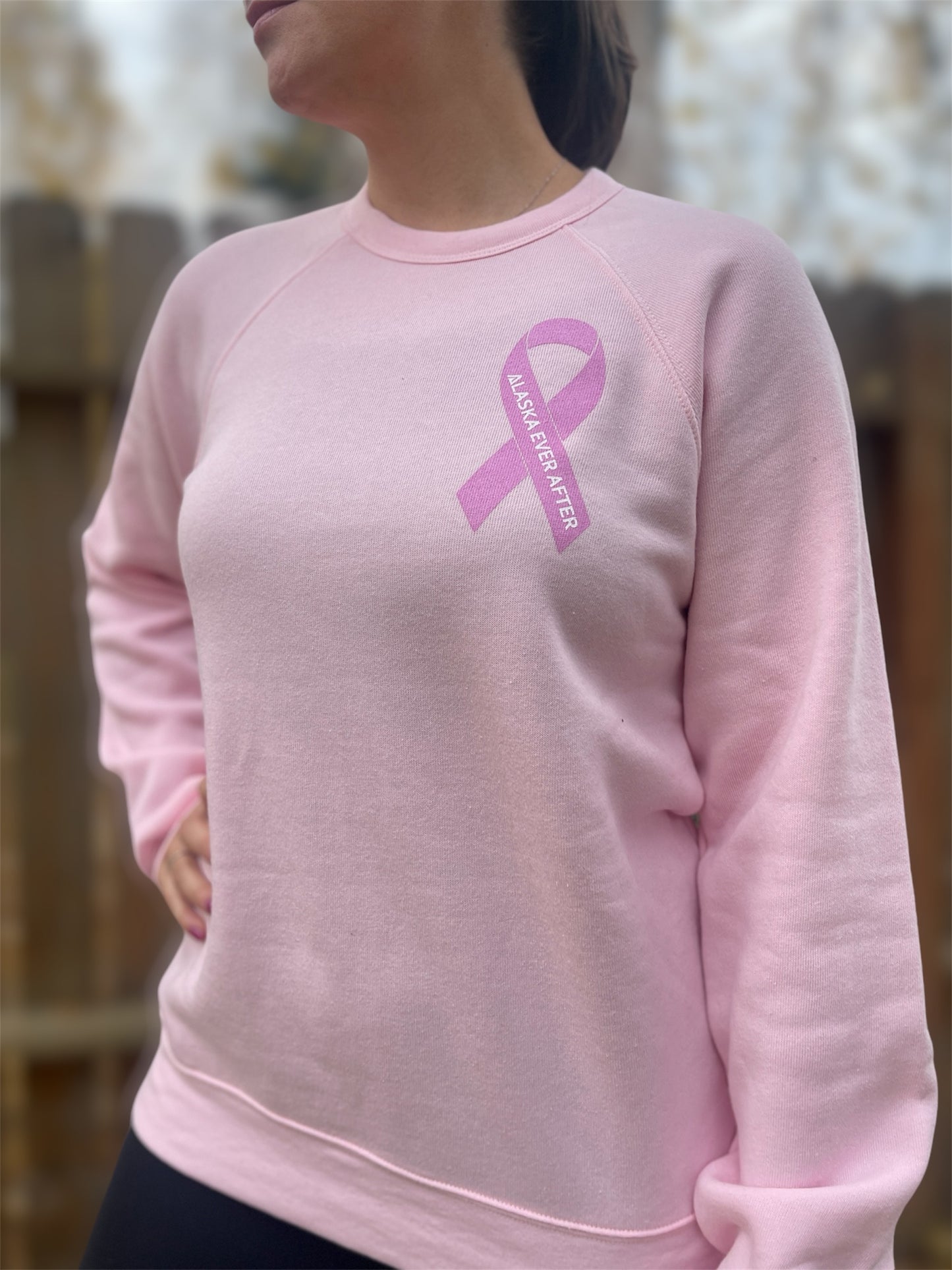 Sweatshirt, Limited-Edition, Breast Cancer Awareness Logo (Unisex)