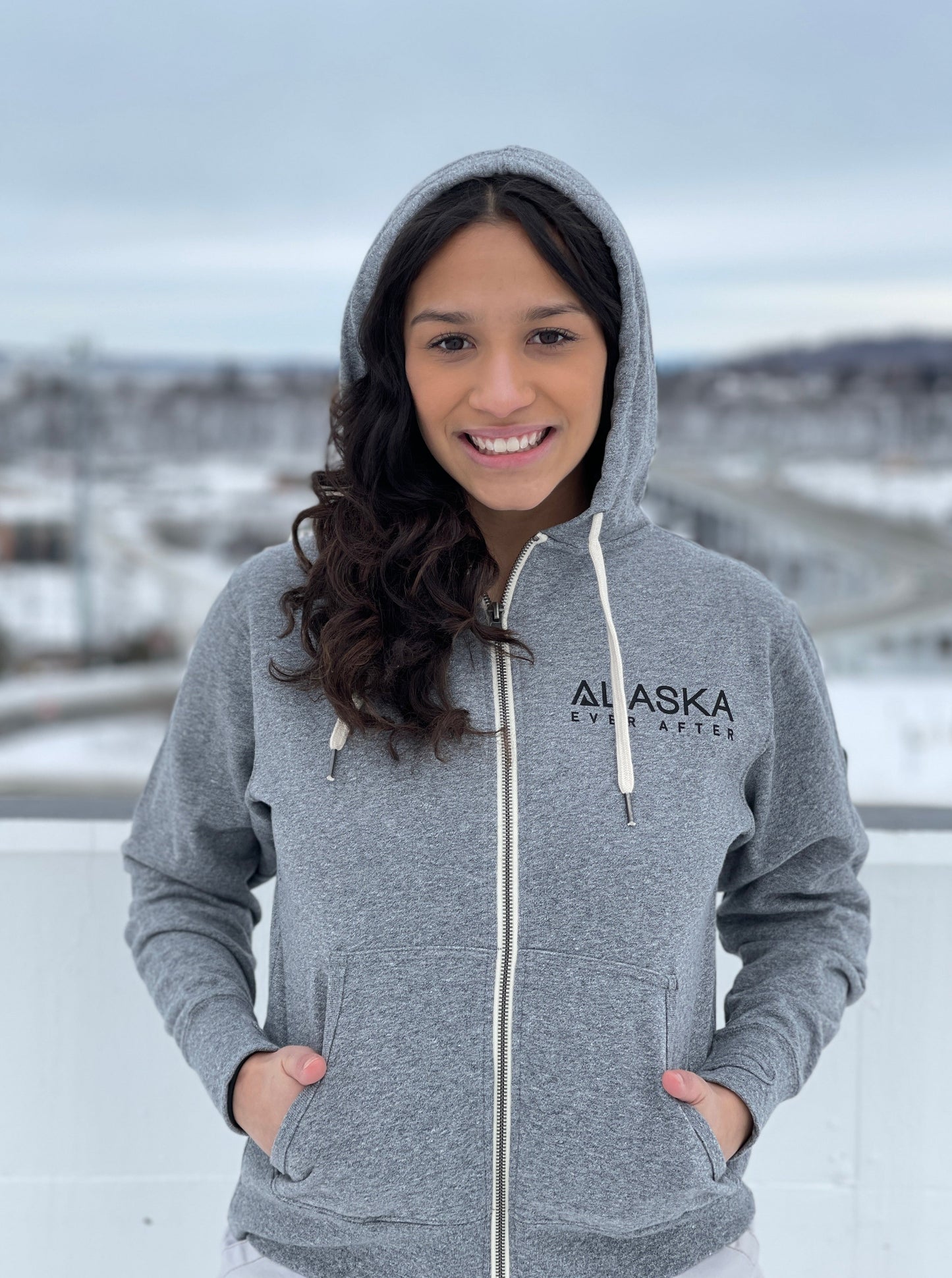Hoodie - Full Zip-Up - Color Logo (Unisex)