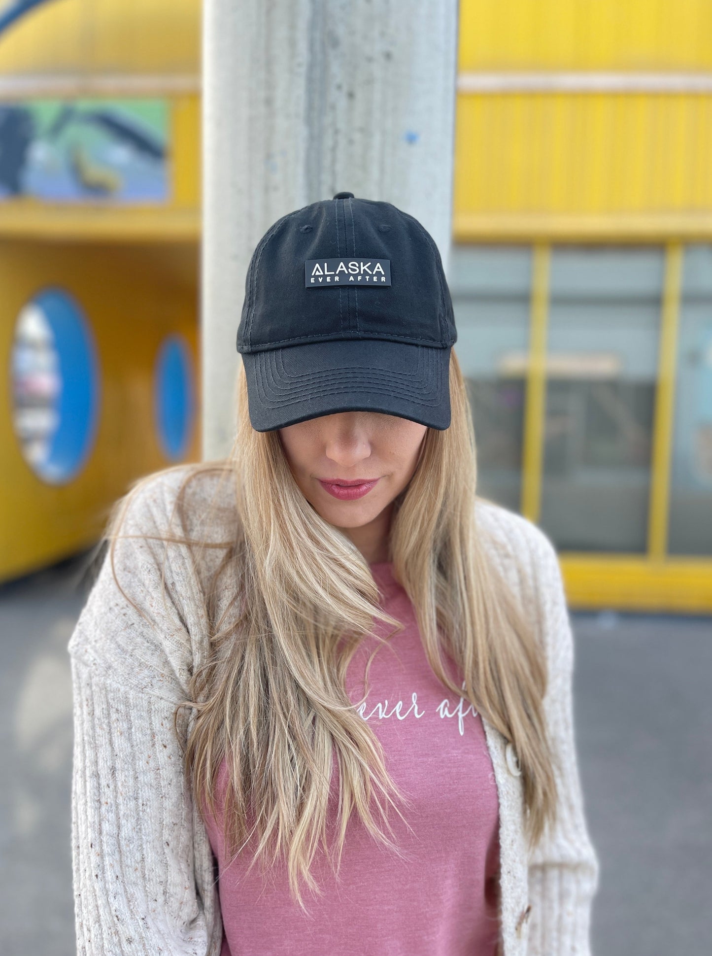 Dad Hat, PVC Alaska Ever After Patch