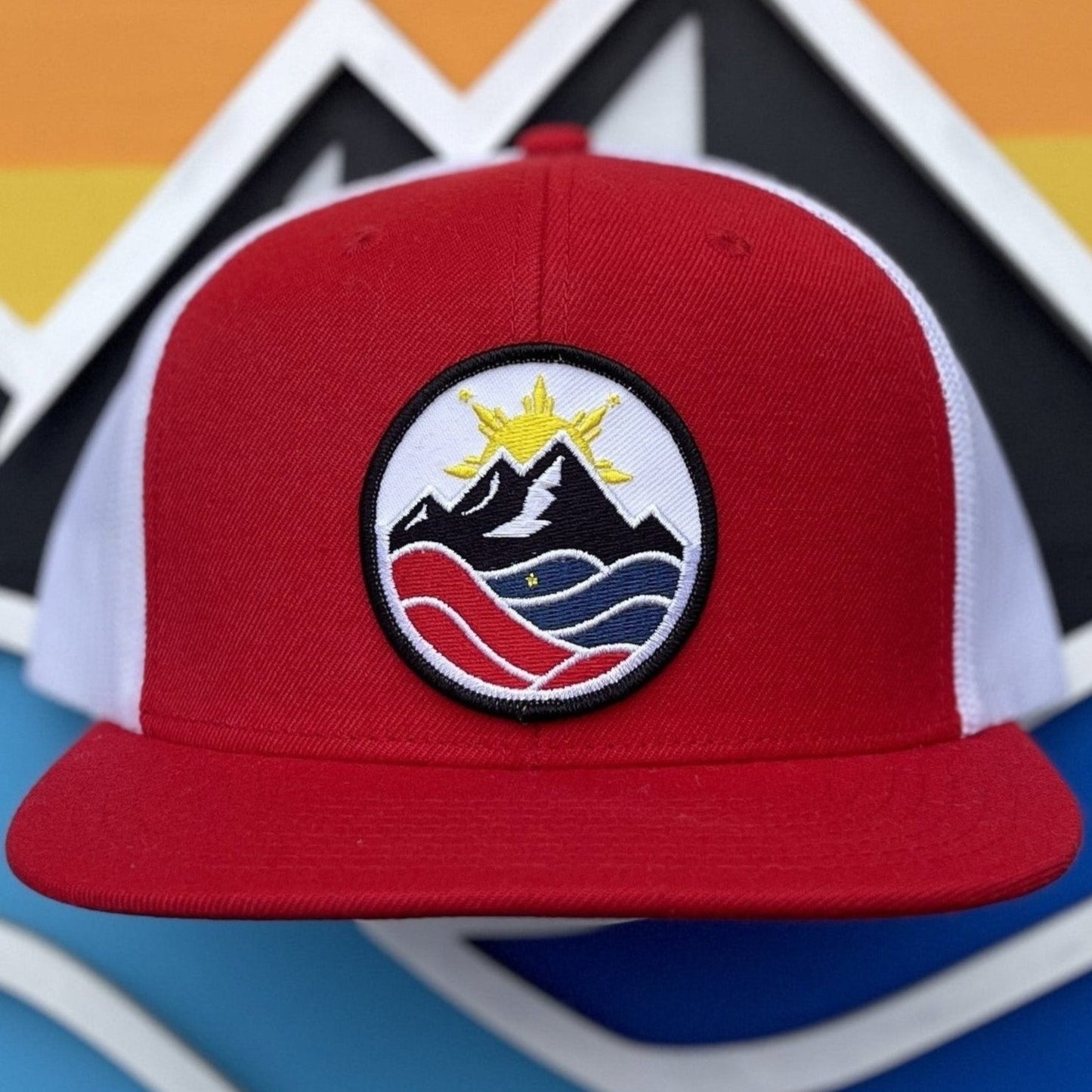 Flat Bill Hat, Filipino Heritage Patch