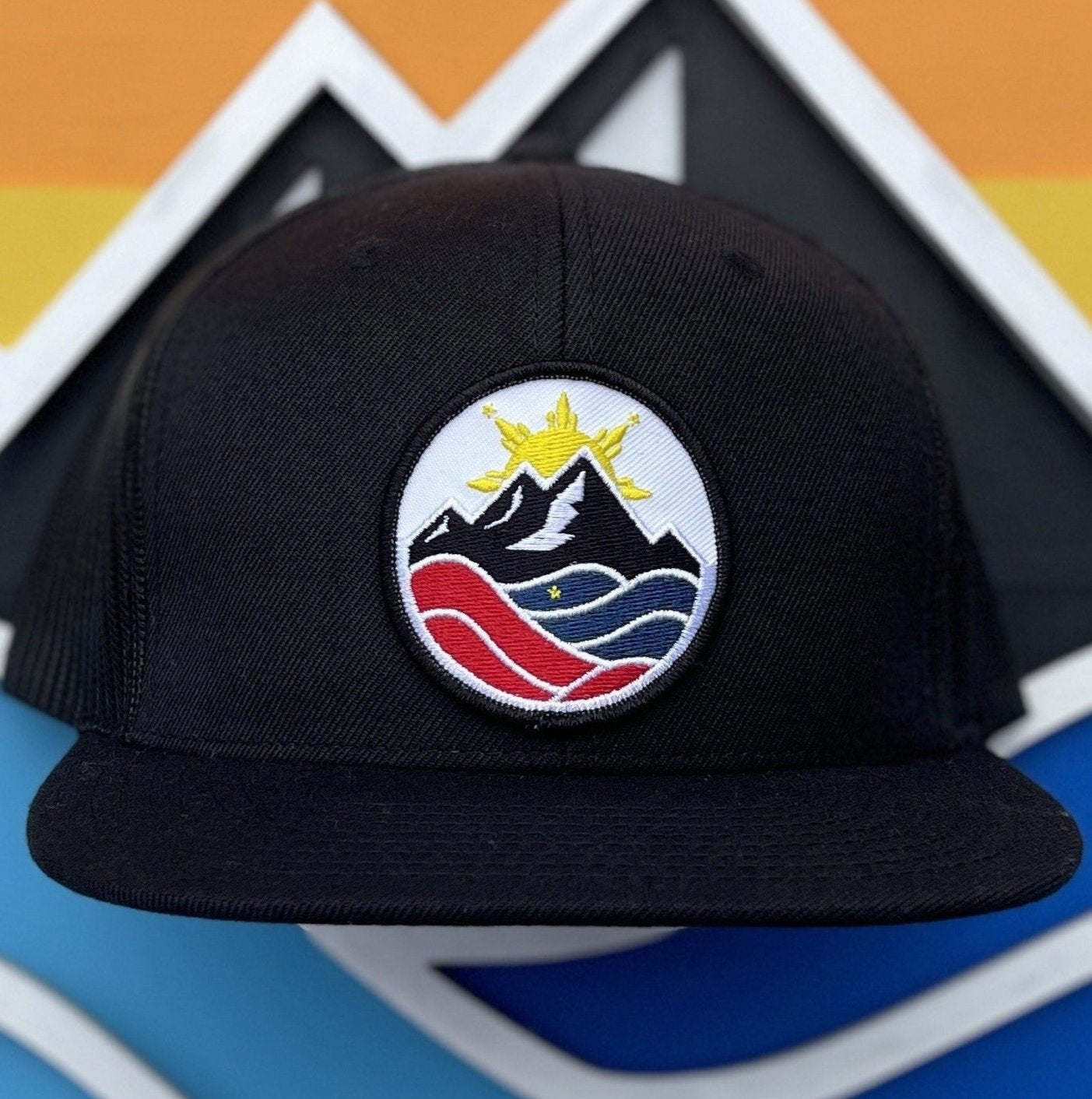 Flat Bill Hat, Filipino Heritage Patch