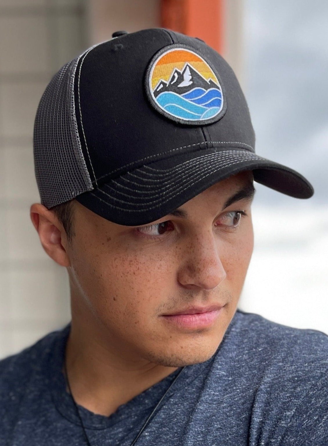 Trucker Hat, Color Patch