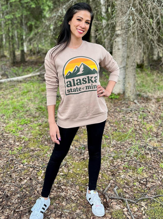 Sweatshirt - Alaska State of Mind (Unisex)