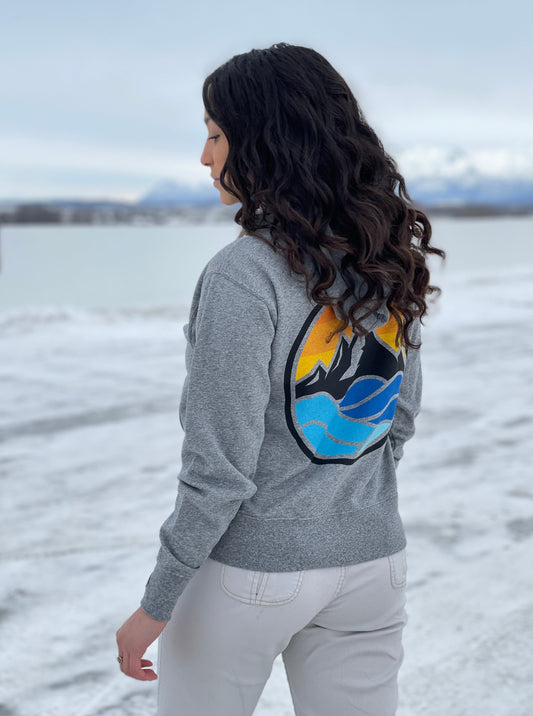 Hoodie - Full Zip-Up - Color Logo (Unisex)