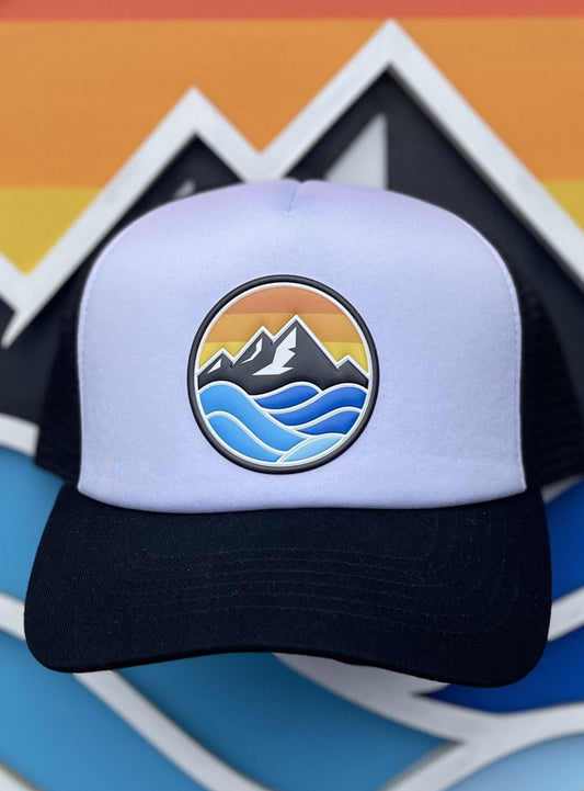 Trucker Hat - Color Logo Flex Style Patch - Foam